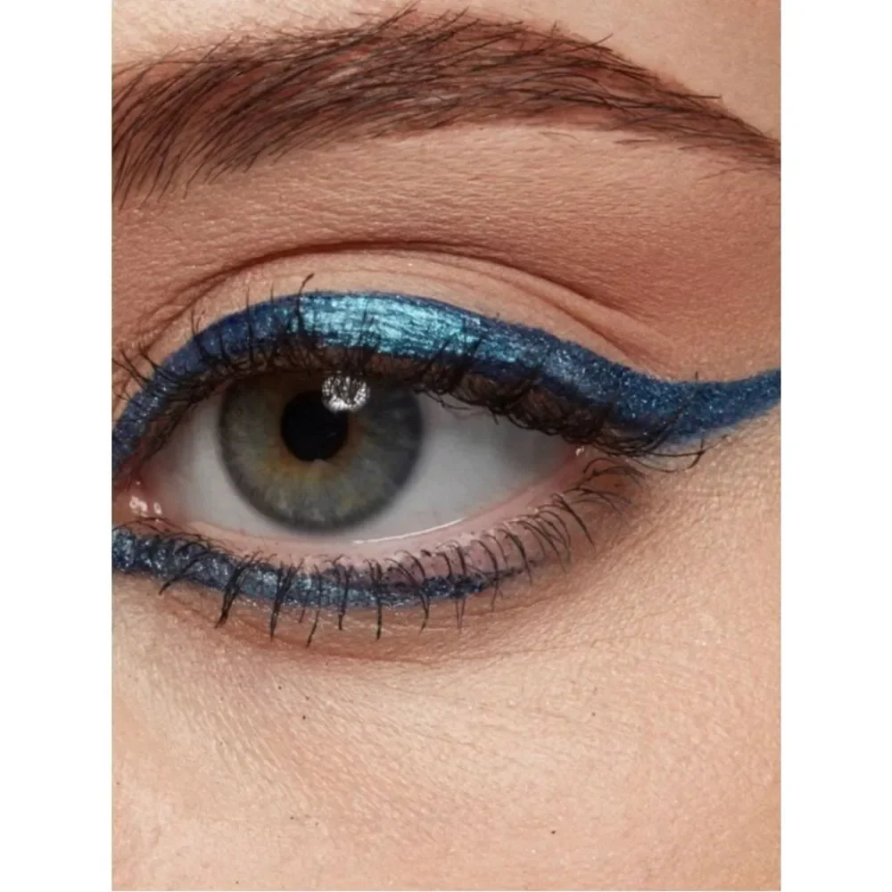 🌷 4 NYX Glitter Liquid Eyeliner Set - Pink, Blue, Silver, Coral New full size